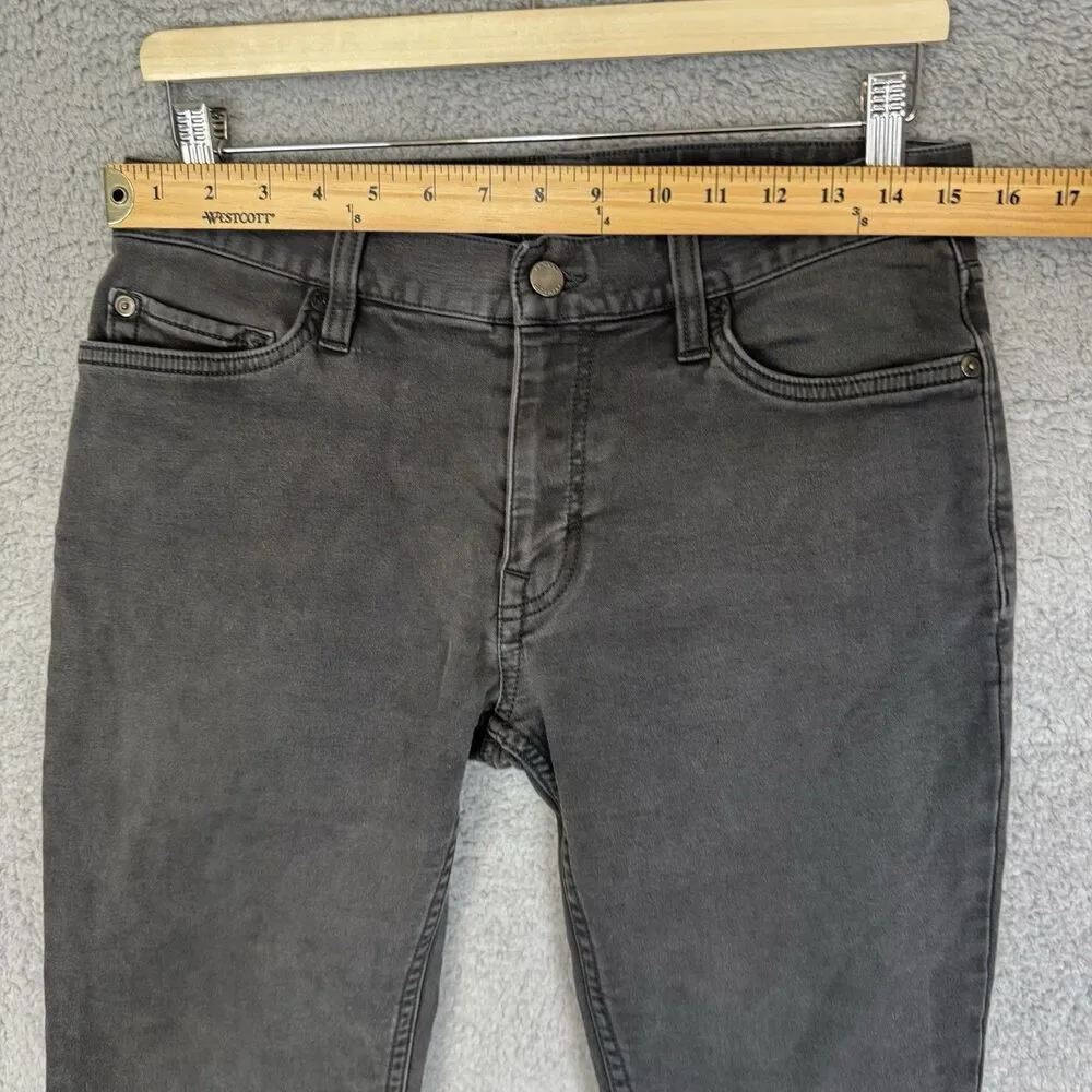 S Banana Republic Pants Mens 31x27 Grey Slim‎ Fit Traveler Chino Tapered Leg